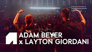 Adam Beyer x Layton Giordani  Awakenings x Drumcode ADE 2023 [upl. by Kronick]