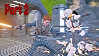 STAR WARS JEDI FALLEN ORDER Walkthrough Gameplay Part 2 FULL GAME 60FPS No Commentary [upl. by Adianes]