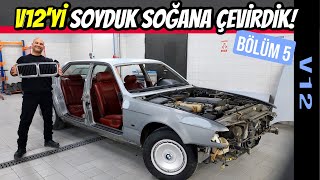 V12  BMW 750iLyi boyaya hazırlamak için söktük  Parçaları tek tek kontrol ettik [upl. by Ithaman]