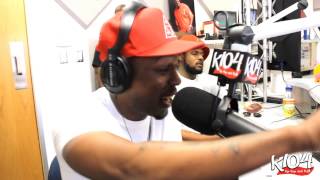 Kendrick Lamar  K104 Studio Kickin A Freestyle Official [upl. by Airelav737]