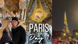 Paris France Vlog Day 1 The Palace of Versailles  dinner with a view of the Eiffel Tower [upl. by Beattie123]