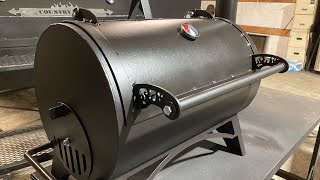 DIY bbq grill from water tank [upl. by Enneirb173]