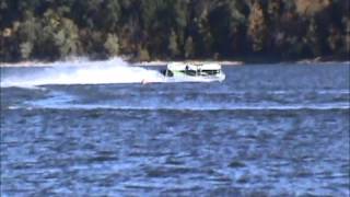 PlayCraft Pontoon Boats at 2013 PDB Barrel Race [upl. by Kasey]