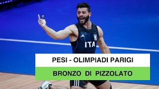 Sollevamento pesi  Olimpiadi Parigi Antonino Pizzolato è di nuovo sul podio ai Giochi [upl. by Ehrenberg]