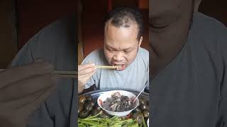 Canh bắp chuối thịt heo mukbang [upl. by Ilellan262]