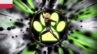 OUTDATED Miraculous — All Cat Noir transformations S1S4 Polish [upl. by Conrad228]