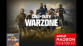 Warzone 3 season 1  Ryzen 5600X  RX 6700 XT  Ultra settings benchmark [upl. by Herzog]