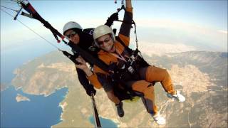 Paragliding from Babadag Mountain in Olu Deniz Turkey 1080 HD [upl. by Lady]