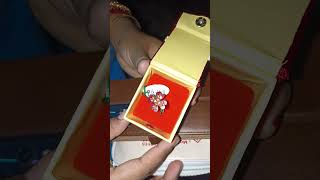 পোলার আংটির ডিজাইন  pola angti designshorts gold [upl. by Bonner]