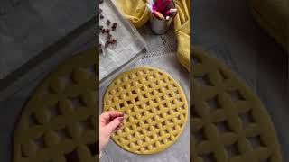 Chocolate Tart With Lattice Crust [upl. by Nnylirak]