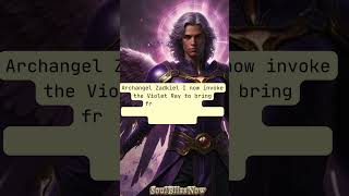 Prayer to Archangel Zadkiel for Forgiveness and Freedom angel soulnourishment manifestyourdream [upl. by Yrellam833]