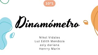 proyecto de construcción de dinamometro [upl. by Radu]