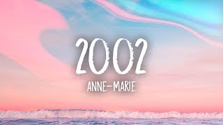 AnneMarie  2002 Lyrics [upl. by Rehpotsihc]