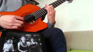 Vaya con dios  Nah neh nah guitar cover [upl. by Kcirdnekal]