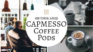 Capmesso Nespresso Reusable Pods amp Lids [upl. by Nahsad]