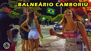 🇧🇷 Balneário Camboriú Brazil Nightlife 【 4K UHD 】 [upl. by Jenkel454]