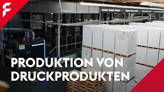 Wie werden Druckprodukte bei FLYERALARM produziert  FLYERALARM [upl. by Donna]