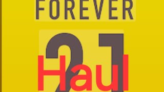 Small Forever 21 HaulFall EditionVacation Pieces too forever21haul clothinghaul [upl. by Ayam]