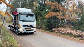 Köp Lastbil Volvo FL Biltransport på Klaravik [upl. by Bayly]