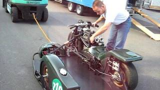 Teil 1 Weslake Triumph Kneeler Sidecar with Weber Carburators [upl. by Hortense]