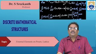 External Elements on Posets Lattice by Dr S Sreekanth [upl. by Bumgardner626]