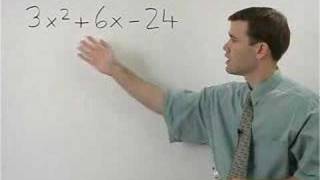 Factoring Completely  MathHelpcom  Algebra Help [upl. by Ahsimac]