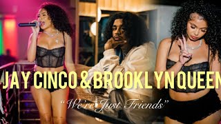 JAY CINCO reacts to Brooklyn Queen comment about their friendship on DDG amp VON Podcast [upl. by Haodnanehs]