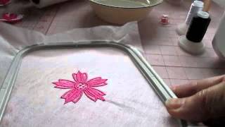 Free Standing Lace FSL Tutorial for Small Embroidery Projects [upl. by Allveta]