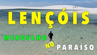 Mergulho nos Lençóis Maranhenses 2024  Drone [upl. by Artek340]