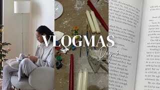 VLOGMAS Day 3 Trusting God leaving my job making DIY candles 🕯️ [upl. by Accisej271]