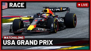 F1 Live  United States GP Race Watchalong  Live timings  Commentary [upl. by Nelaf735]