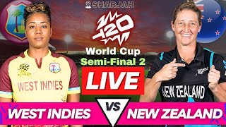 West Indies vs New Zealand Women Live T20 WC Semi Final  WI vs NZ T20 World Cup 2024 Live WIW v NZW [upl. by Deys]