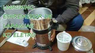 O MELHOR ESPREMEDOR DE LARANJAS KD ELETRO 500W [upl. by Yerffej400]