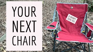 THE BEST Chair Ever   GCI Outdoor Rocker Camping Chair [upl. by Deibel]