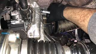 HOW TO INSTALL WASTEGATE MK7 GTI Part 3 [upl. by Llesig395]