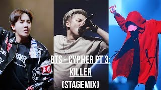 BTS Cypher Pt 3 Killer  stage mix fancams [upl. by Rramaj829]