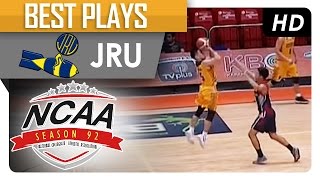 Paolo Pontejos with a buzzer beater  JRU  Best Plays  NCAA 92  2016 [upl. by Nhguav]