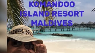 KOMANDOO ISLAND RESORT MALDIVESTRAVEL VLOG [upl. by Nura]