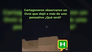 Extraños objetos sobre vuelan el cielo de Colombia  son 24 Satélites de Starlink Elon Musk [upl. by Hakceber]