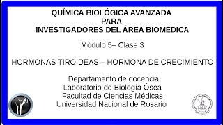 Hormonas tiroides y de crecimiento qbsp5 3 [upl. by Atsugua]