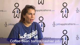 Coffee Bean Interview  Barista [upl. by Ireland]