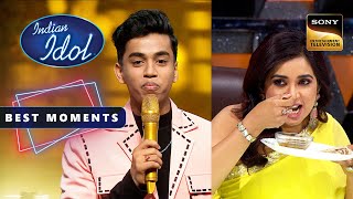 Indian Idol S14  Indian Idol पर सभी के लिए Utkarsh लेके आया Special Marathi Food  Best Moment [upl. by Nnairam152]