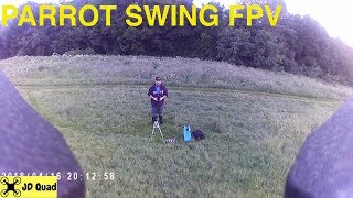 Parrot Swing Quadcopter Plane Drone FPV Flight Video [upl. by Etteyniv]