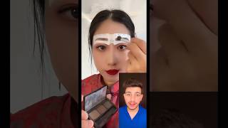 Eyebrow home remedy shortsvideo [upl. by Sahcnip]