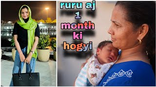 delhi tour  ruru aj 1 month ki hogyi  ruru ki bua [upl. by Haig]