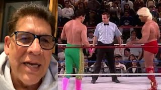 Tito Santana on Wrestling Ric Flair [upl. by Rosabelle]