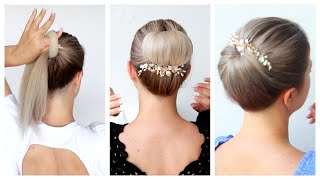 12 Easy Hairstyles in less than a minute [upl. by Nada121]