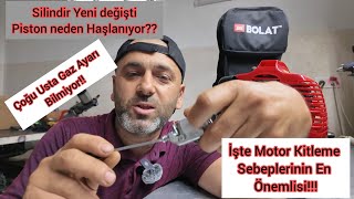 Piston Silindir değişti Motor Yine Neden Piston Kaynatıyor  Çoğu Usta Gaz Ayarı Bilmiyor [upl. by Curry654]