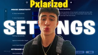 I Tried Pro Player Pxlarizeds Settings Insane Aim [upl. by Luckin]