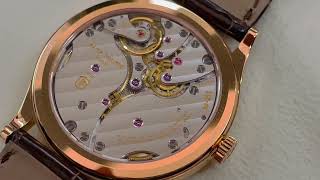 Patek Philippe Calatrava 6119R movement [upl. by Orianna]